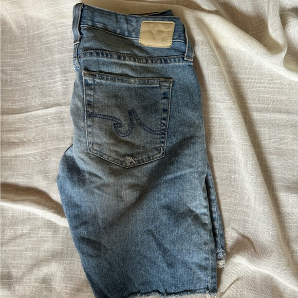 AG MIDTHIGH THE NIKKI DENIM SHORTS - Picture 2 of 4